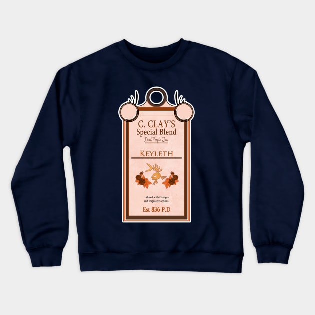 Dead People Tea - Keyleth Crewneck Sweatshirt by kovah